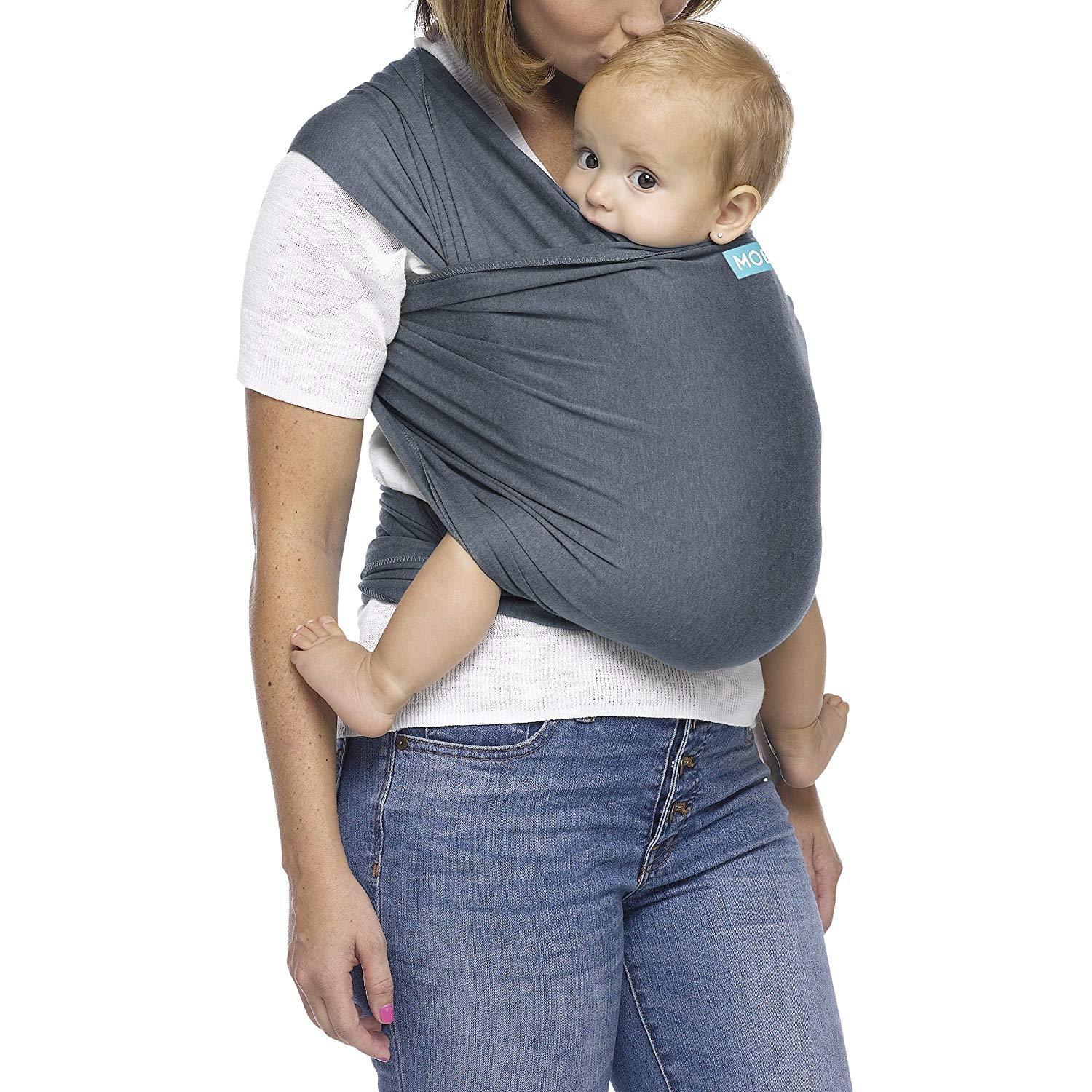 MOBY Wrap Evolution - Denim | Little Baby.