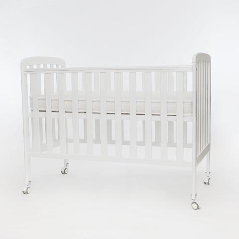 Sweet Dreams DELUXE DreamCots 7-in-1 Convertible Cot with Drop-Gate (120x60cm) - White colour only | Little Baby.