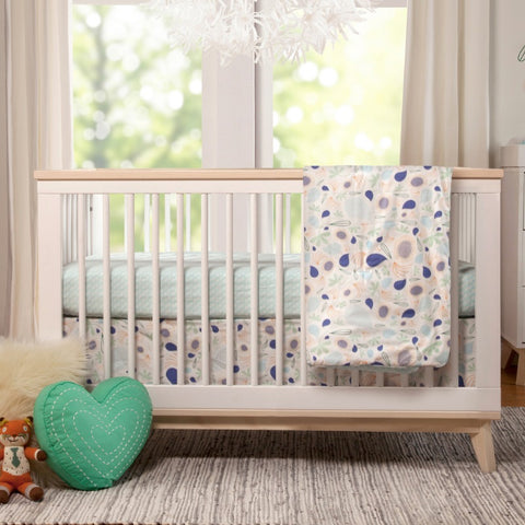 White top washed crib