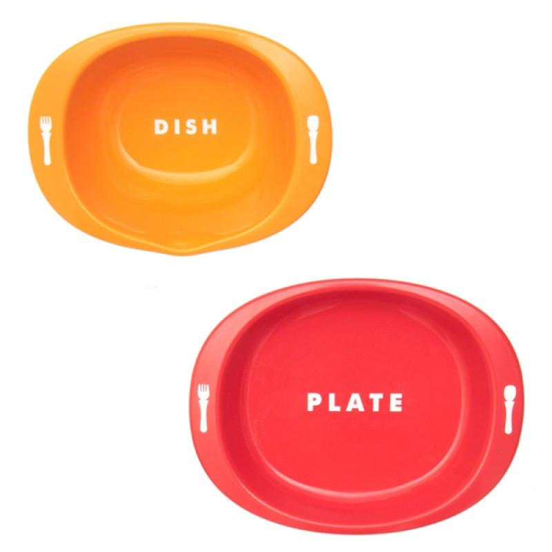 Pigeon Step 2 - All by Myself" Dish and Plate Set | Little Baby.