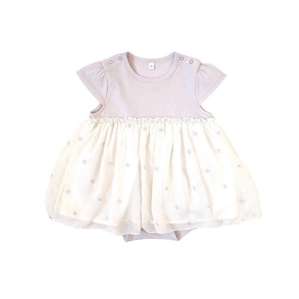 10mois (Dimowa) Star Chiffon Layered Body Gray | Little Baby.