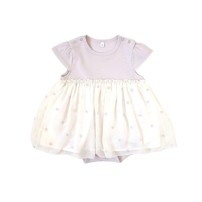 10mois (Dimowa) Star Chiffon Layered Body Gray | Little Baby.