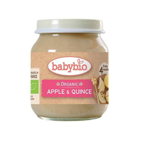 Babybio Organic Apple & Quince, 130 g | Little Baby.