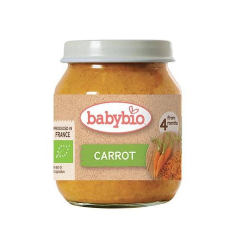 Babybio Organic Carrots, 130 g | Little Baby.