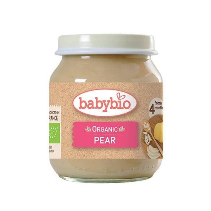 Babybio Organic Pear, 130 g | Little Baby.