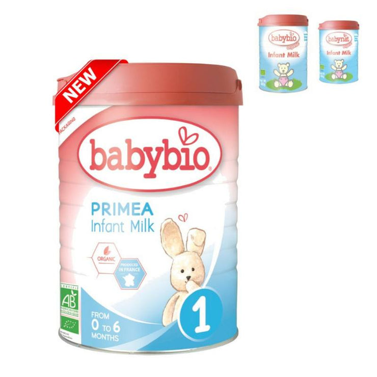 Babybio Organic Primea 1 Infant Milk (0-6 mos.), 900 g | Little Baby.