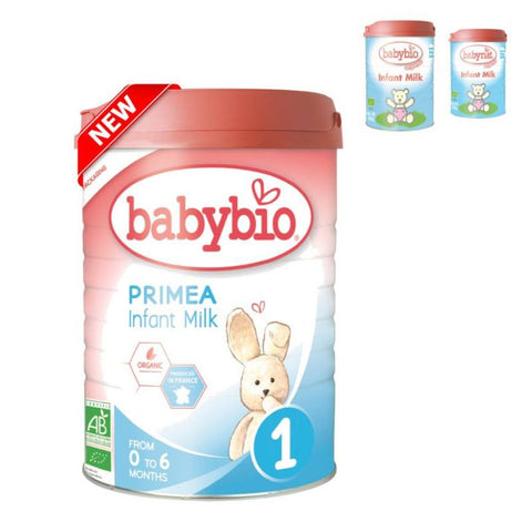 Babybio Organic Primea 1 Infant Milk (0-6 mos.), 900 g | Little Baby.