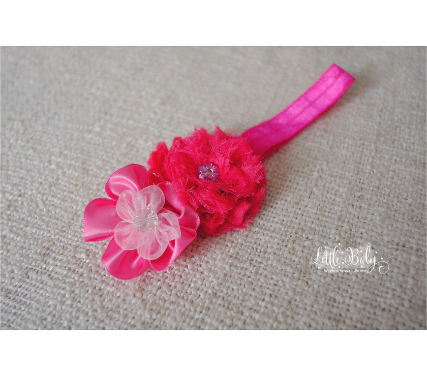 Little Em's Headband A5 - Pink | Little Baby.