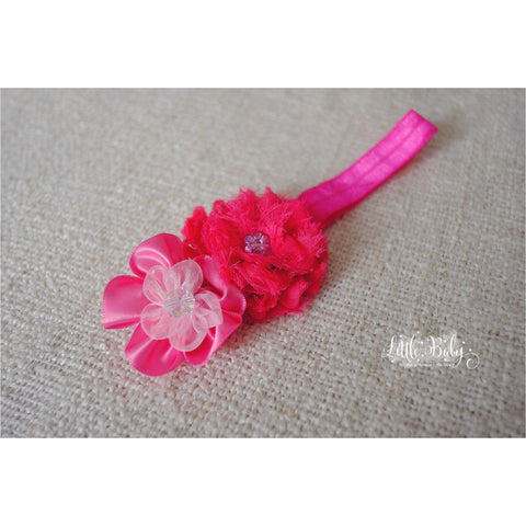Little Em's Headband A5 - Pink | Little Baby.