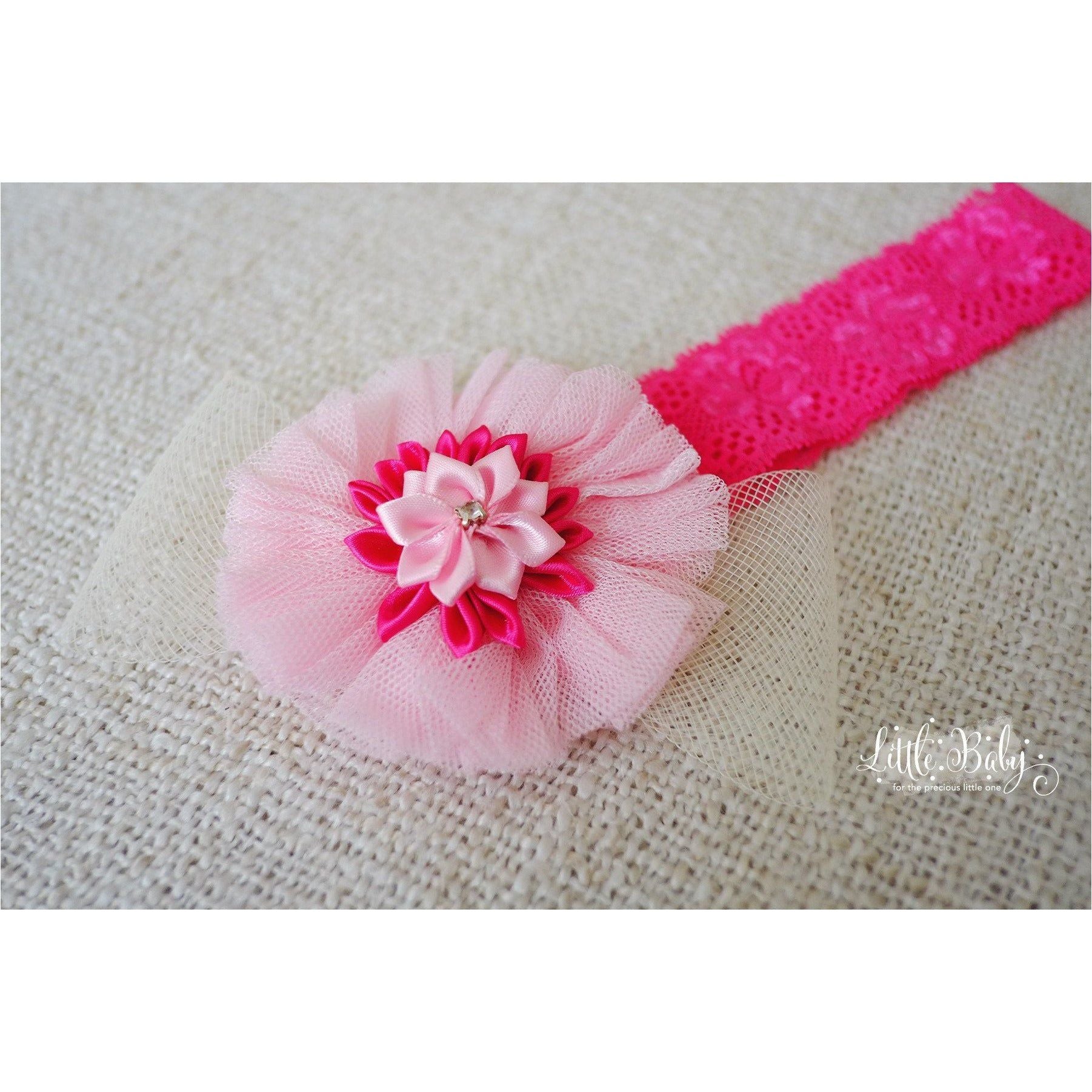Little Em's Headband A8 - Pink | Little Baby.