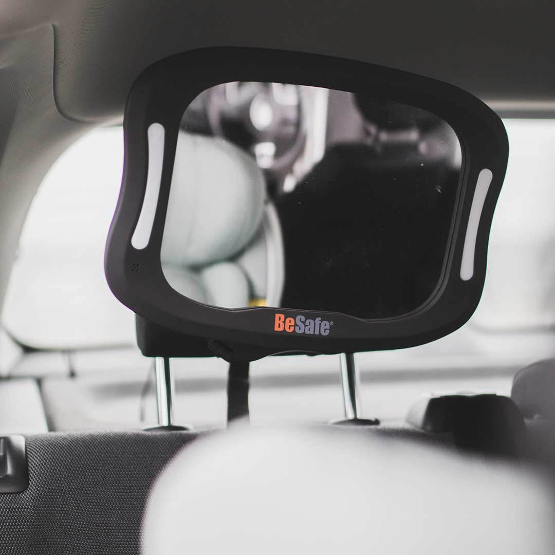 BeSafe Baby Mirror XL with Lights | Little Baby.