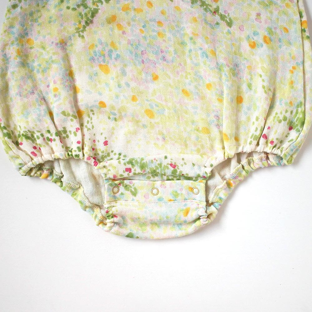 NAOMI ITO Waka Gauze Sleeveless Rompers Ibuki | Little Baby.