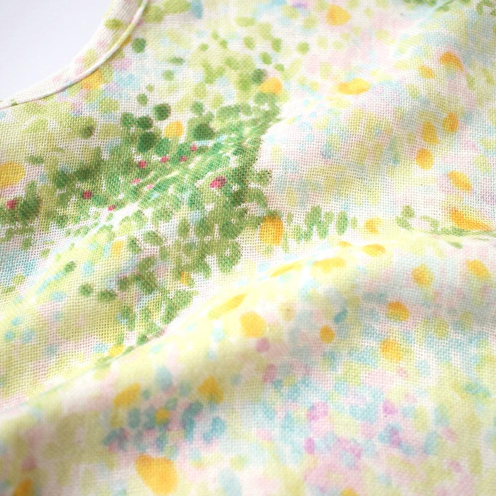 NAOMI ITO Waka Gauze Sleeveless Rompers Ibuki | Little Baby.