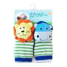 Grow Baby Lion and Hippo Rattle Feet | Little Baby.