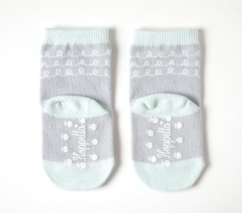 Hoppetta Animal Socks 9 to 11 cm - Blue | Little Baby.