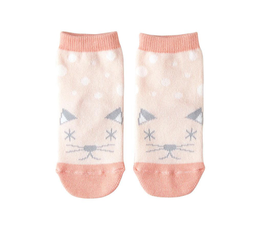 Hoppetta Animal Socks 9 to 11 cm - Pink | Little Baby.