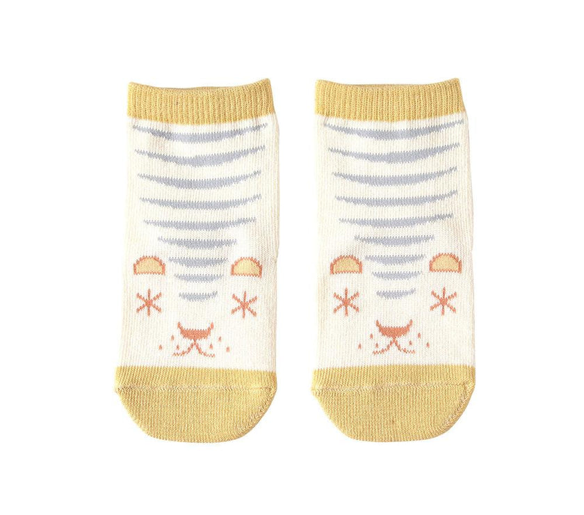 Hoppetta Animal Socks 9 to 11 cm - Yellow | Little Baby.