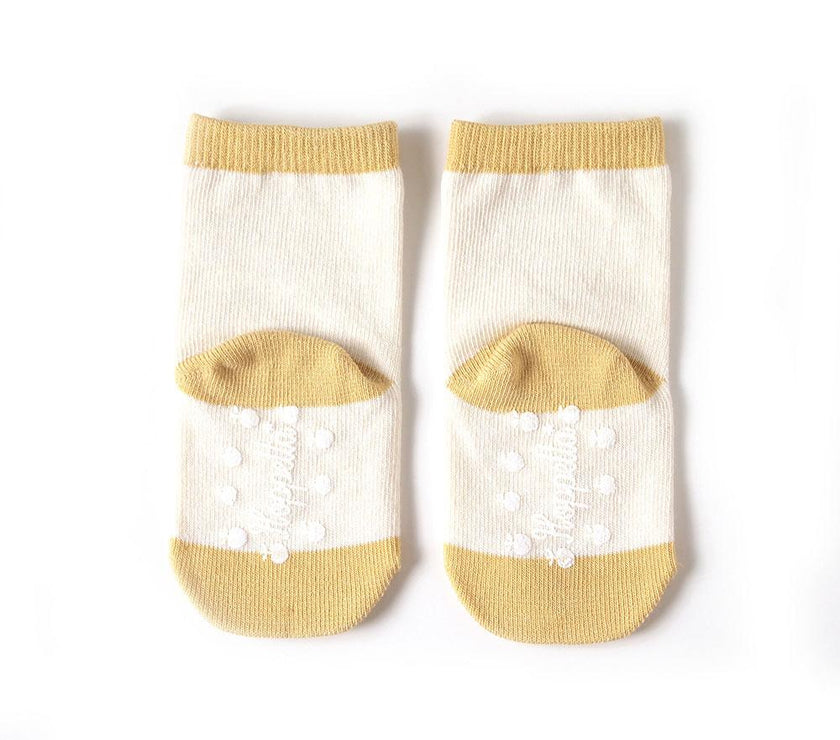 Hoppetta Animal Socks 9 to 11 cm - Yellow | Little Baby.