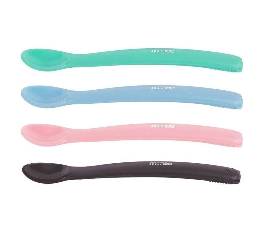 Monee Baby Spoon - Mint | Little Baby.