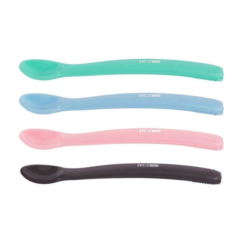 Monee Baby Spoon - Mint | Little Baby.