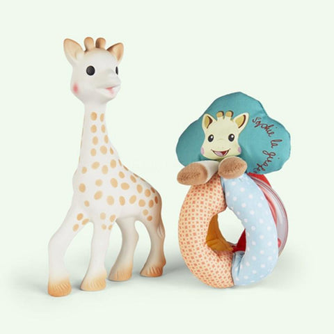 Sophie la girafe Sophiesticated Rattle Set | Little Baby.