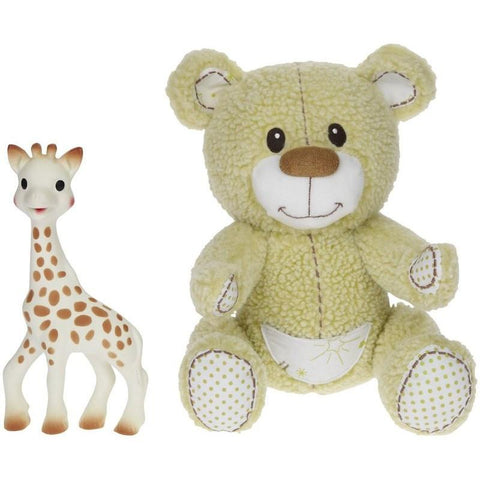 Sophie set (Sophie the Giraffe & Gabin the bear soft toy) | Little Baby.