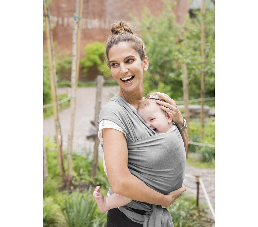 MOBY Classic Wrap - Gray | Little Baby.