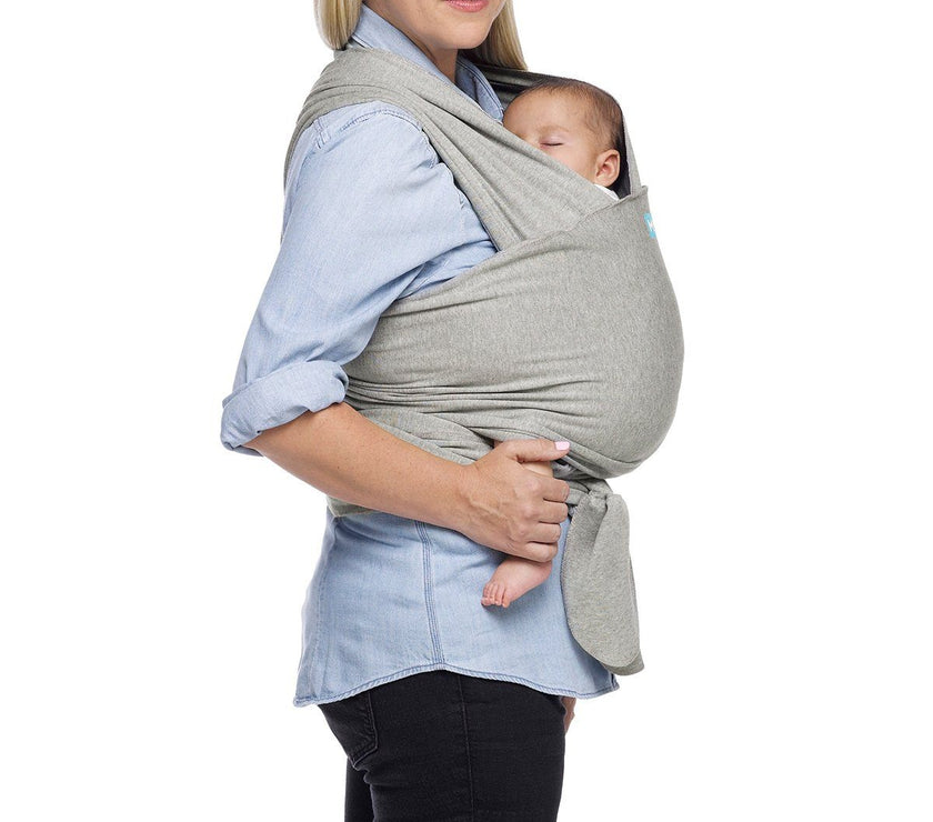 MOBY Classic Wrap - Gray | Little Baby.