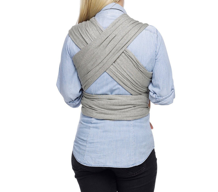 MOBY Classic Wrap - Gray | Little Baby.
