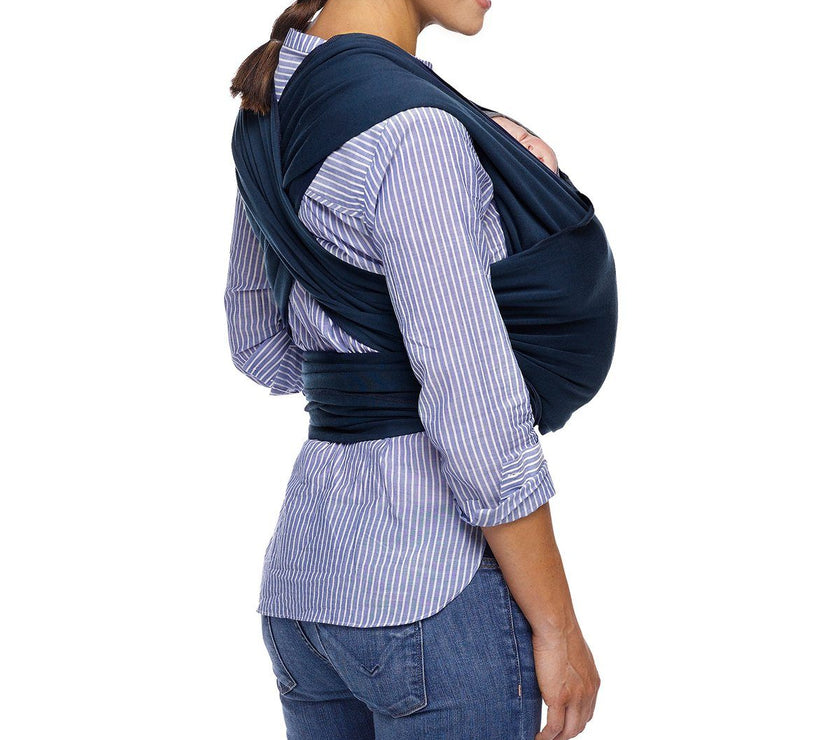MOBY Wrap Classic 100% Cotton - Midnight | Little Baby.
