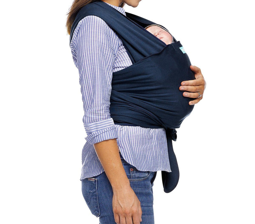 MOBY Wrap Classic 100% Cotton - Midnight | Little Baby.