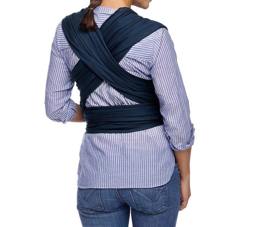MOBY Wrap Classic 100% Cotton - Midnight | Little Baby.