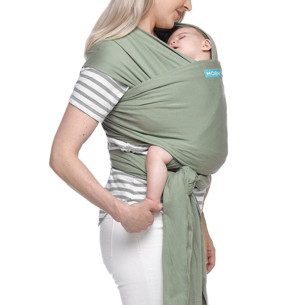 MOBY Wrap Classic 100% Cotton - Pear | Little Baby.