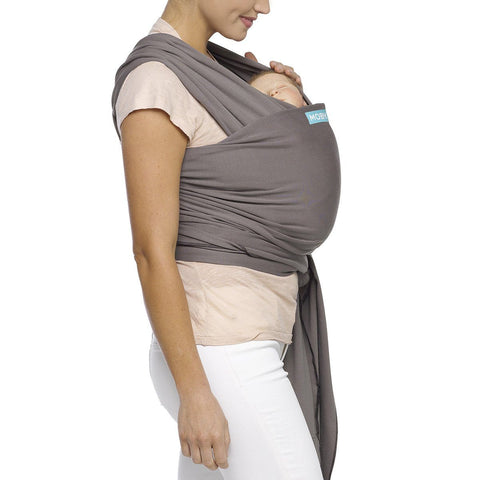 MOBY Wrap Classic 100% Cotton - Slate | Little Baby.