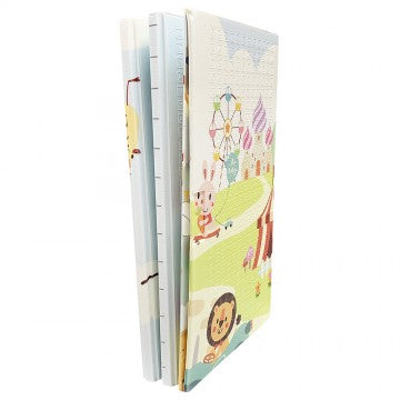 Lucky Baby Tell Me A Story™ Educative XPE Dual Foldable Mats - Carnival/ABC (10mm)-11