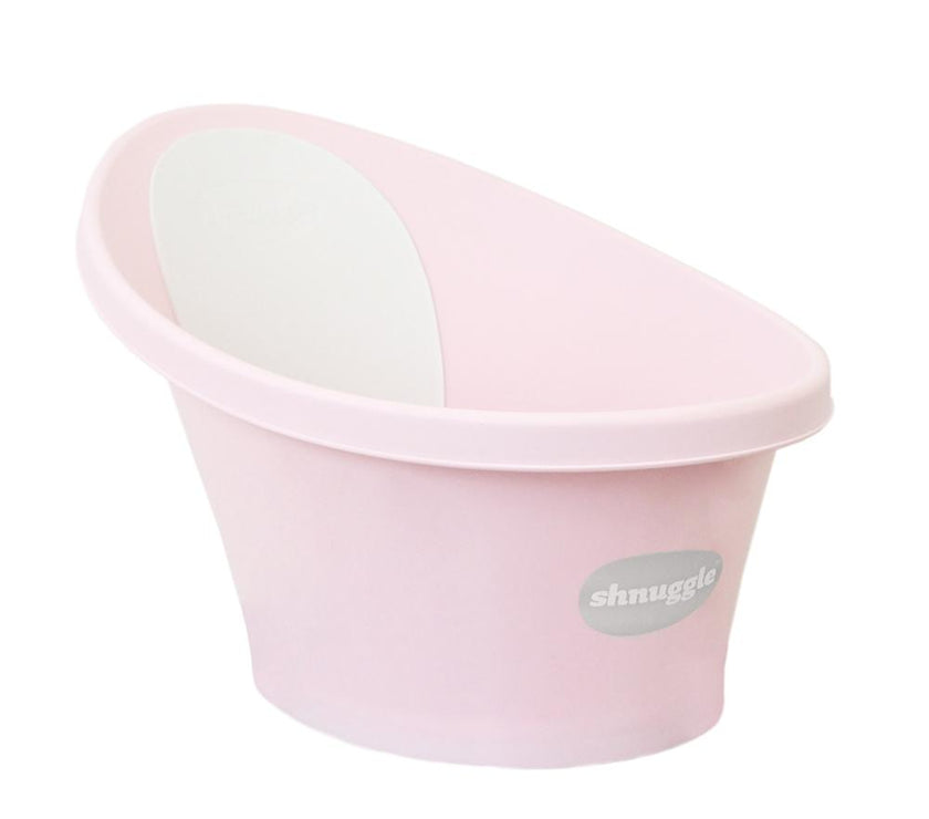 The Shnuggle Baby Bath - Pink (With Plug) | Little Baby.