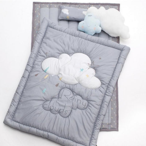 LOLBaby Microfiber Bedding Set - Rainy Cloud | Little Baby.