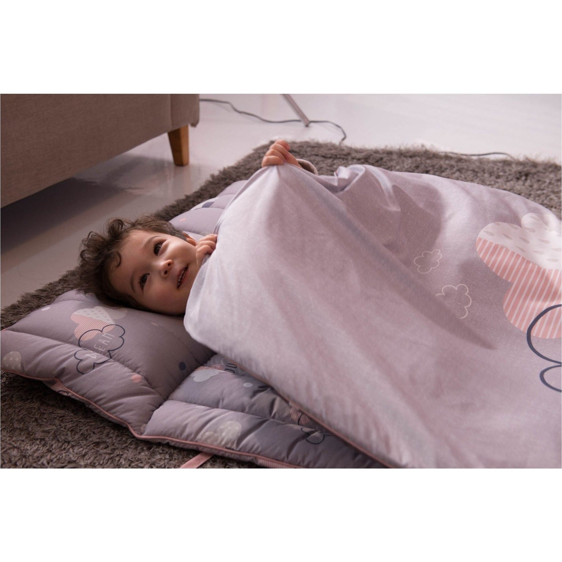 LOLBaby Microfiber Nap Bedding Set - Dreamy Cloud | Little Baby.