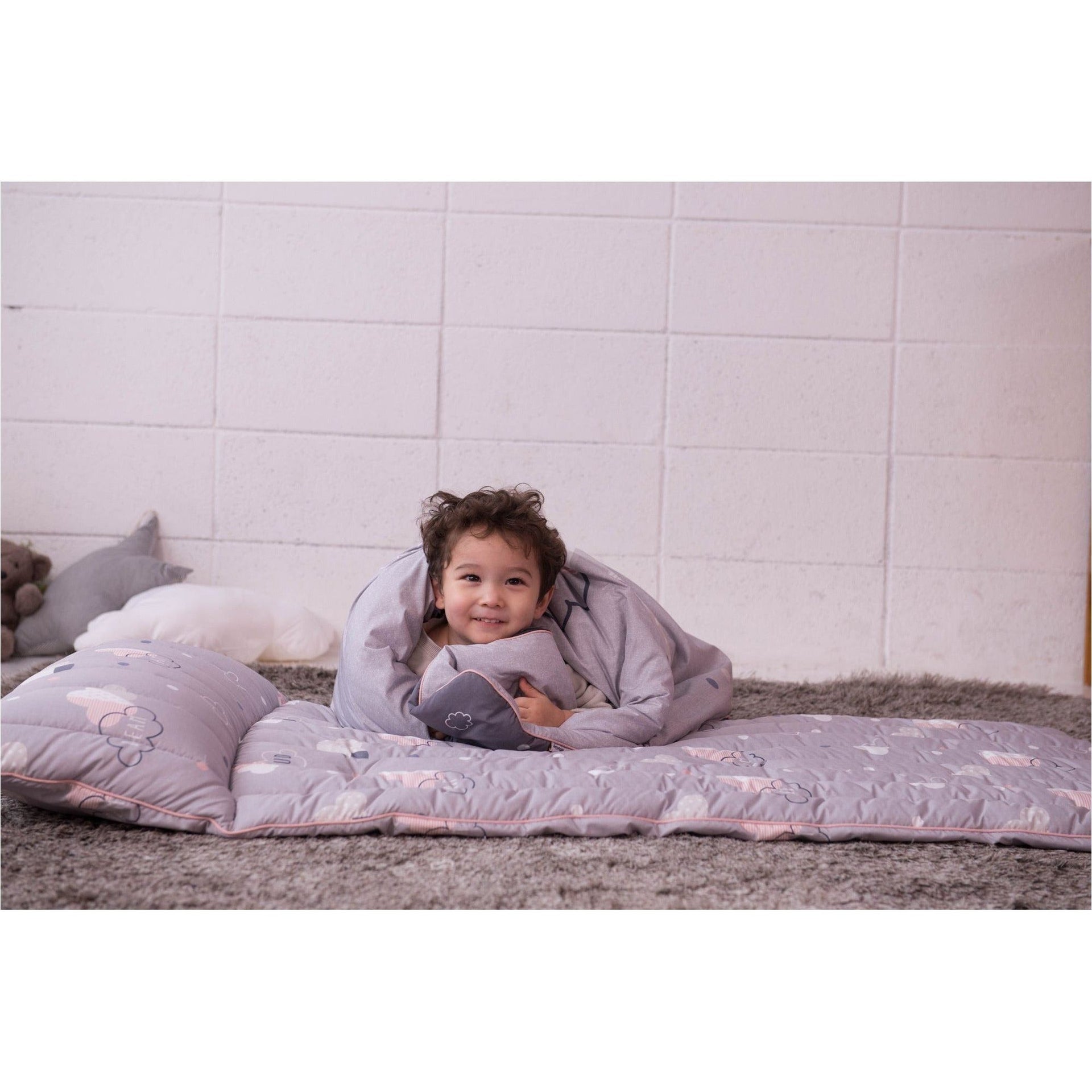 LOLBaby Microfiber Nap Bedding Set - Dreamy Cloud | Little Baby.