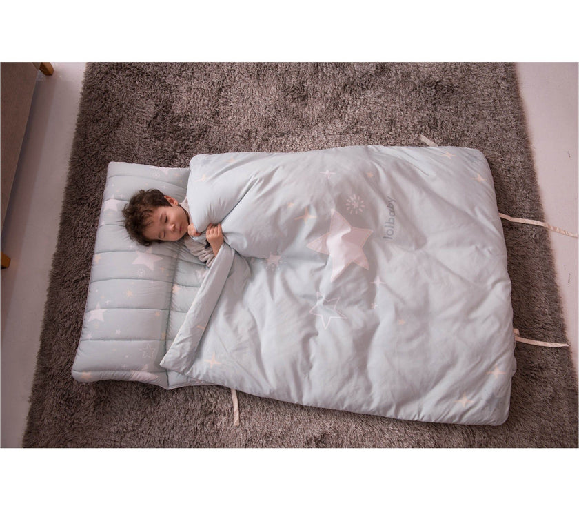 LOLBaby Microfiber Nap Bedding Set - Sleepy Star | Little Baby.