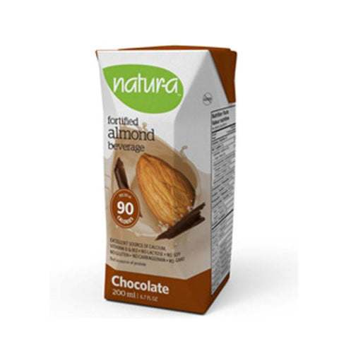 Natur-a Enriched Almond Beverage - Chocolate, 200 ml Pack of 6 (Exp 27-May-21) | Little Baby.