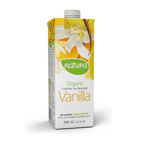 Natur-a Enriched Soy Beverage - Vanilla (Organic), 946 ml. | Little Baby.