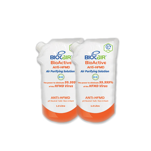 BioCair BioActive Anti-HFMD Air Purifying Solution [Twin Pack] | Little Baby.