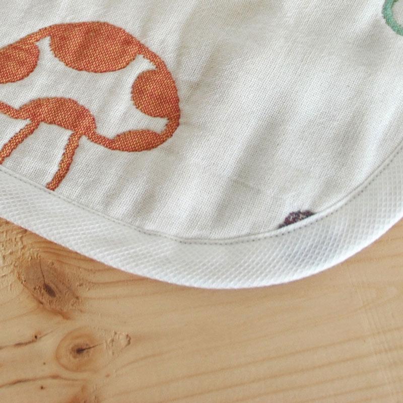 Hoppetta Champignon Fukufuku 6-gauze Todoraketto (L size) | Little Baby.