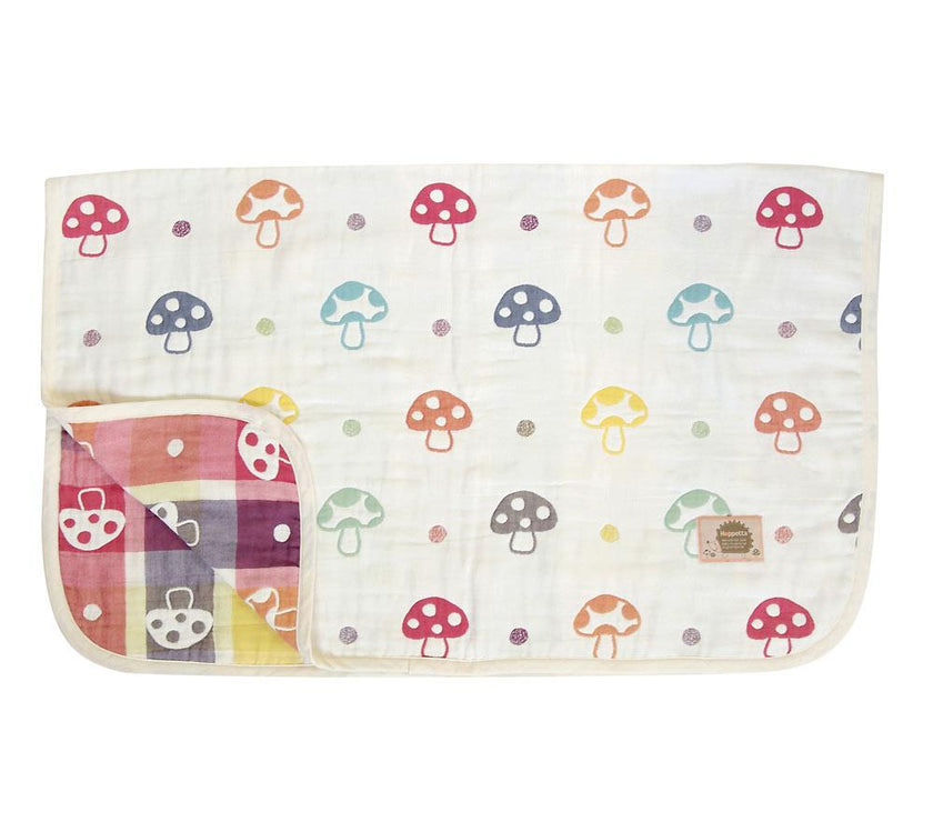 Hoppetta Champignon Fukufuku 6-gauze Todoraketto (M size) | Little Baby.