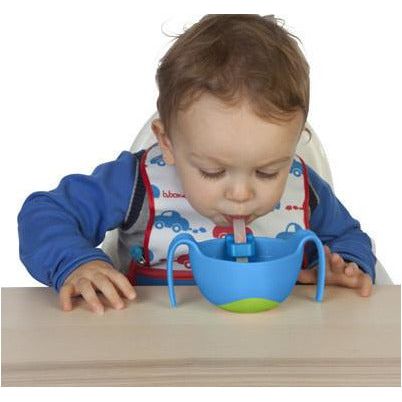 B.Box 3-in-1 Bowl and Straw - Ocean Breeze | Little Baby.