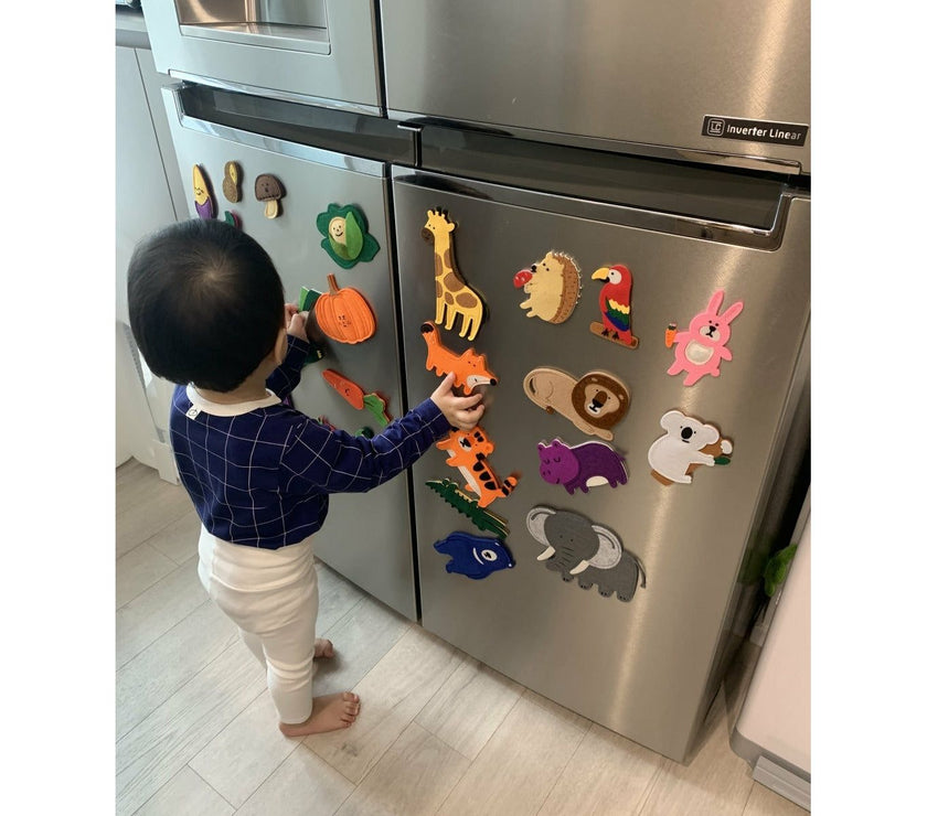 Noriterboard Felt Magnet - Vegetables (New)