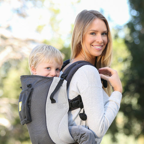 Lillebaby CARRYON AIR TODDLER CARRIER - GREY/SILVER | Little Baby.