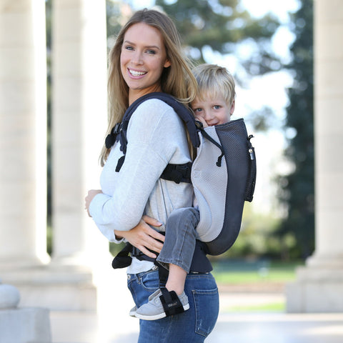 Lillebaby CARRYON AIR TODDLER CARRIER - GREY/SILVER | Little Baby.