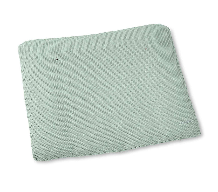 Sterntaler Changing Mat Cover - Baylee Green (72x85 cm) | Little Baby.